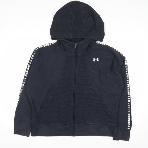 Under Armour Men's Black XL Full Zip Hoodie Sweatshirt