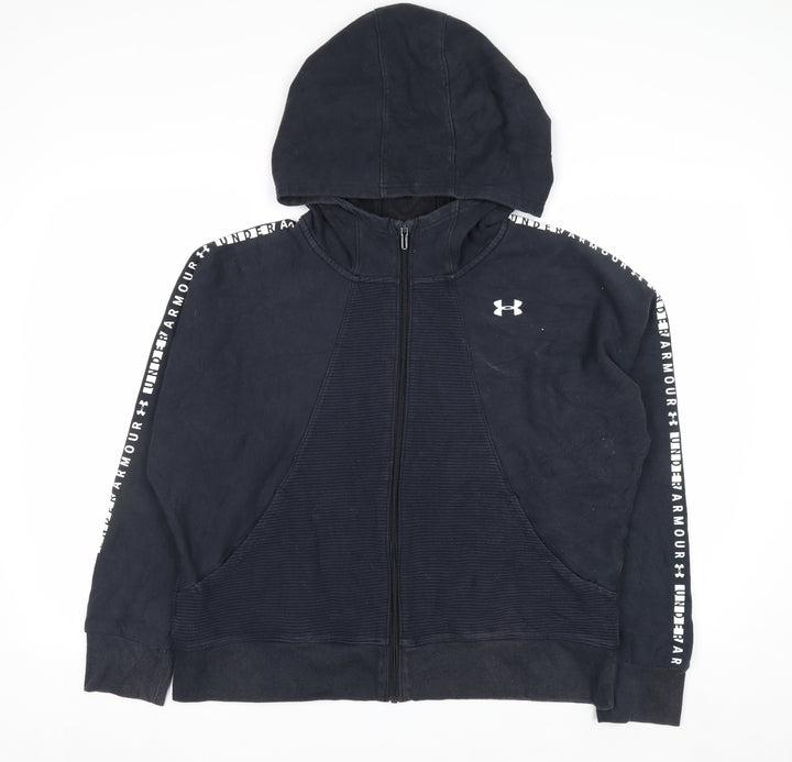 Under Armour Men's Black XL Full Zip Hoodie Sweatshirt