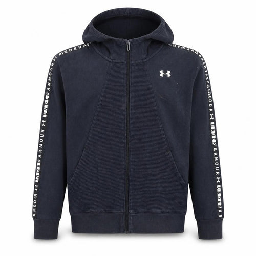 Under Armour Men's Black XL Full Zip Hoodie Sweatshirt
