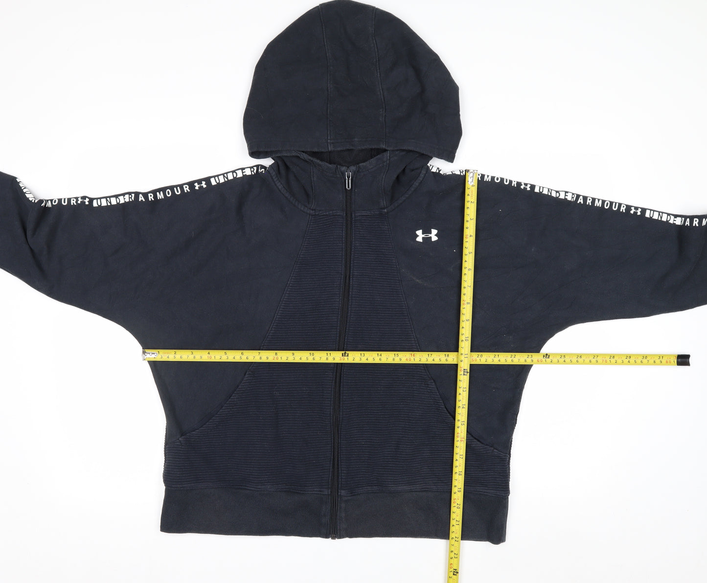 Under Armour Men's Black XL Full Zip Hoodie Sweatshirt