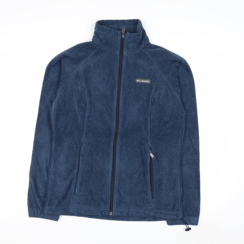 Columbia Men's Blue Fleece Full Zip Jacket Size S Outdoor