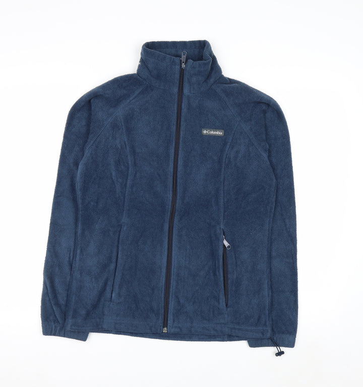 Columbia Men's Blue Fleece Full Zip Jacket Size S Outdoor