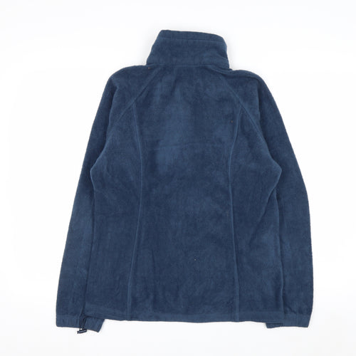 Columbia Men's Blue Fleece Full Zip Jacket Size S Outdoor