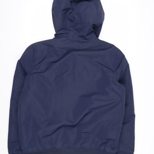 Primark Men’s Blue Hooded Padded Parka Jacket Size S