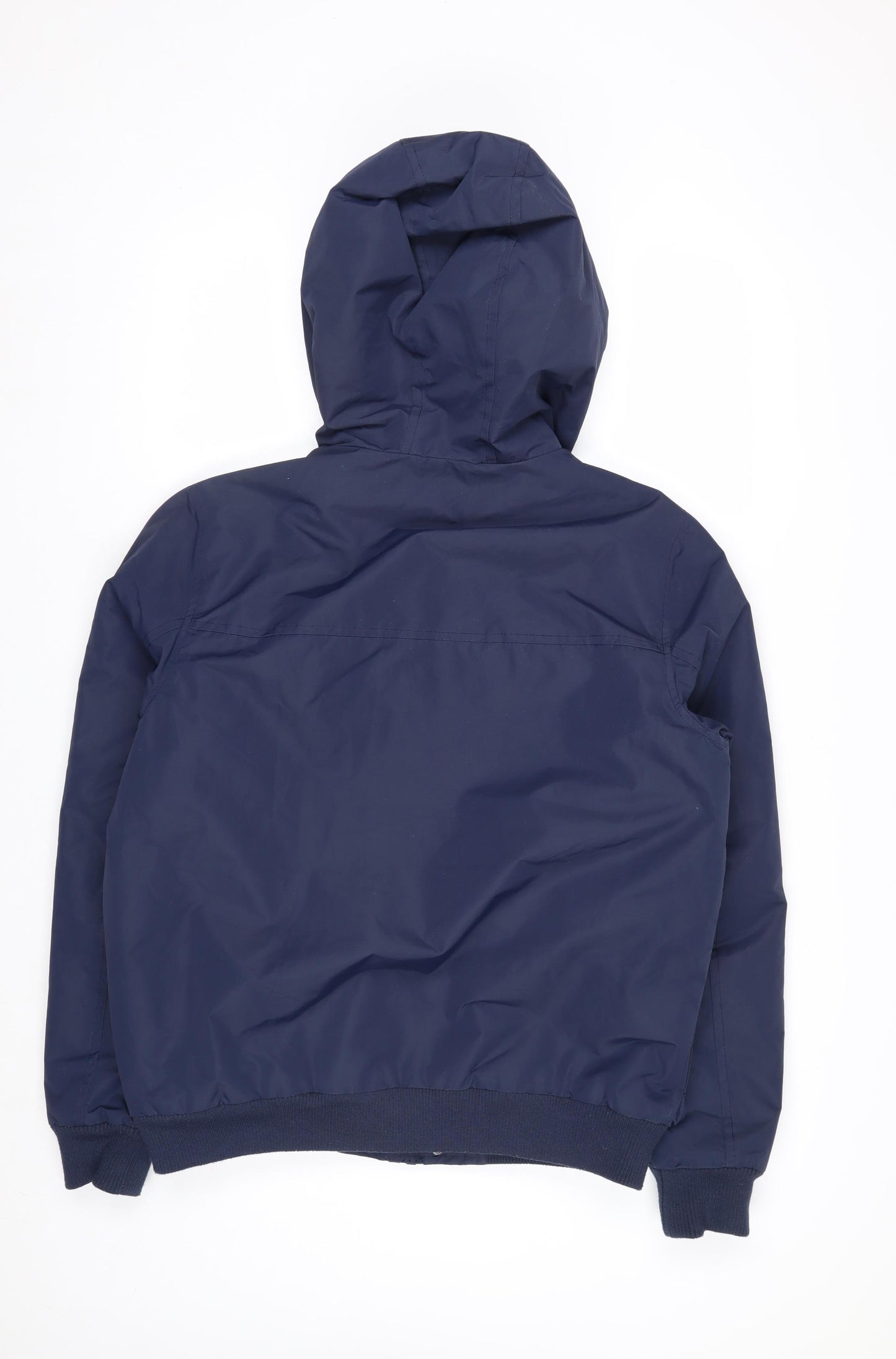 Primark Men’s Blue Hooded Padded Parka Jacket Size S
