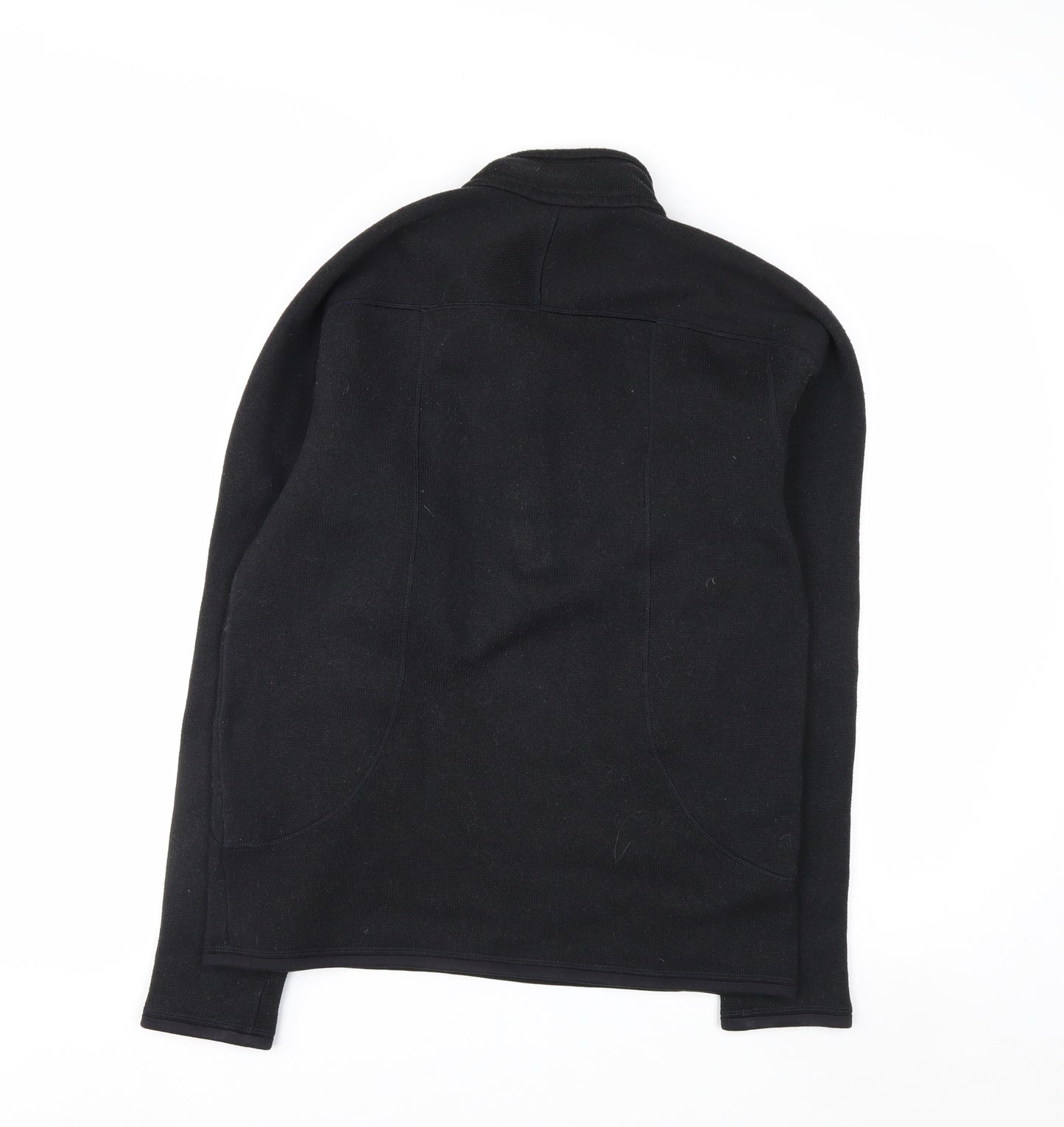 Patagonia Men's Black Fleece 1/2 Zip Pullover Sweatshirt Size M