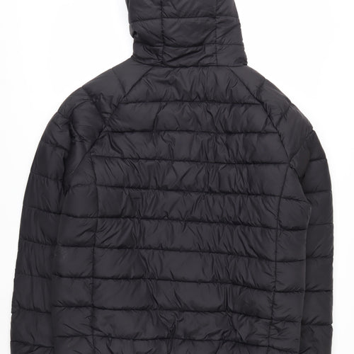 Primark Men's Black 2XL Puffer Hooded Winter Jacket
