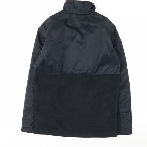 Columbia Men's Black L Fleece Lined Full Zip Outdoor Jacket