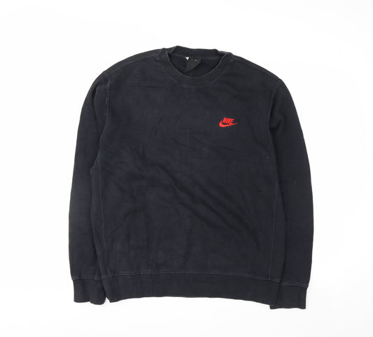 Nike Men's Black M Pullover Crew Neck Sweatshirt