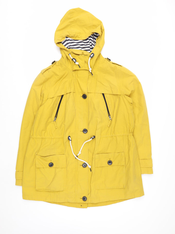 Marks and Spencer Women’s Yellow Hooded Parka Jacket Size 18