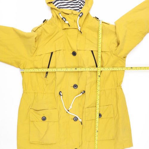 Marks and Spencer Women’s Yellow Hooded Parka Jacket Size 18