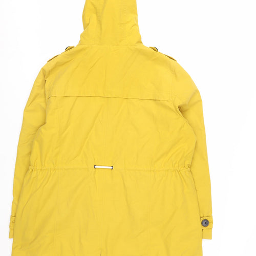 Marks and Spencer Women’s Yellow Hooded Parka Jacket Size 18