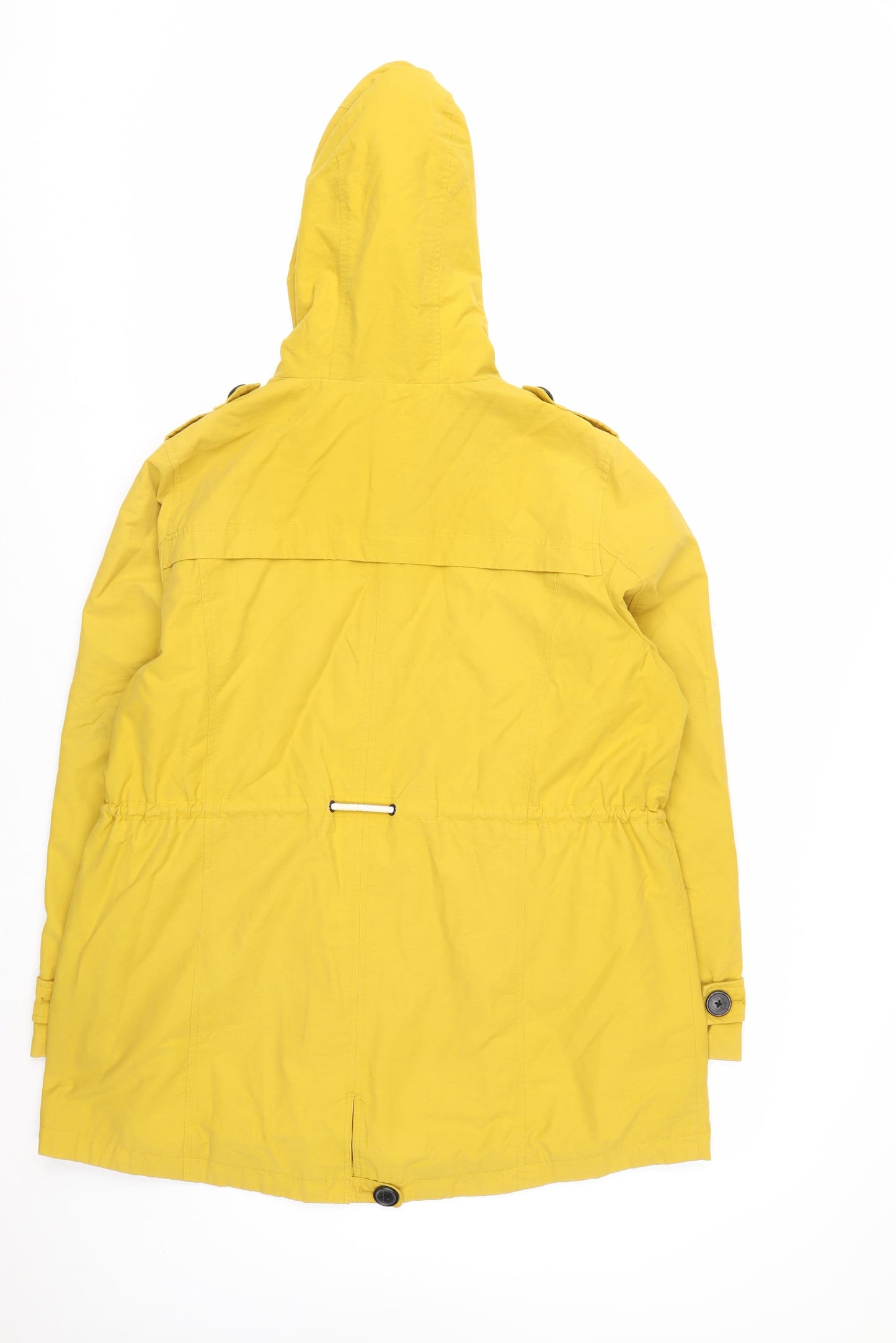 Marks and Spencer Women’s Yellow Hooded Parka Jacket Size 18