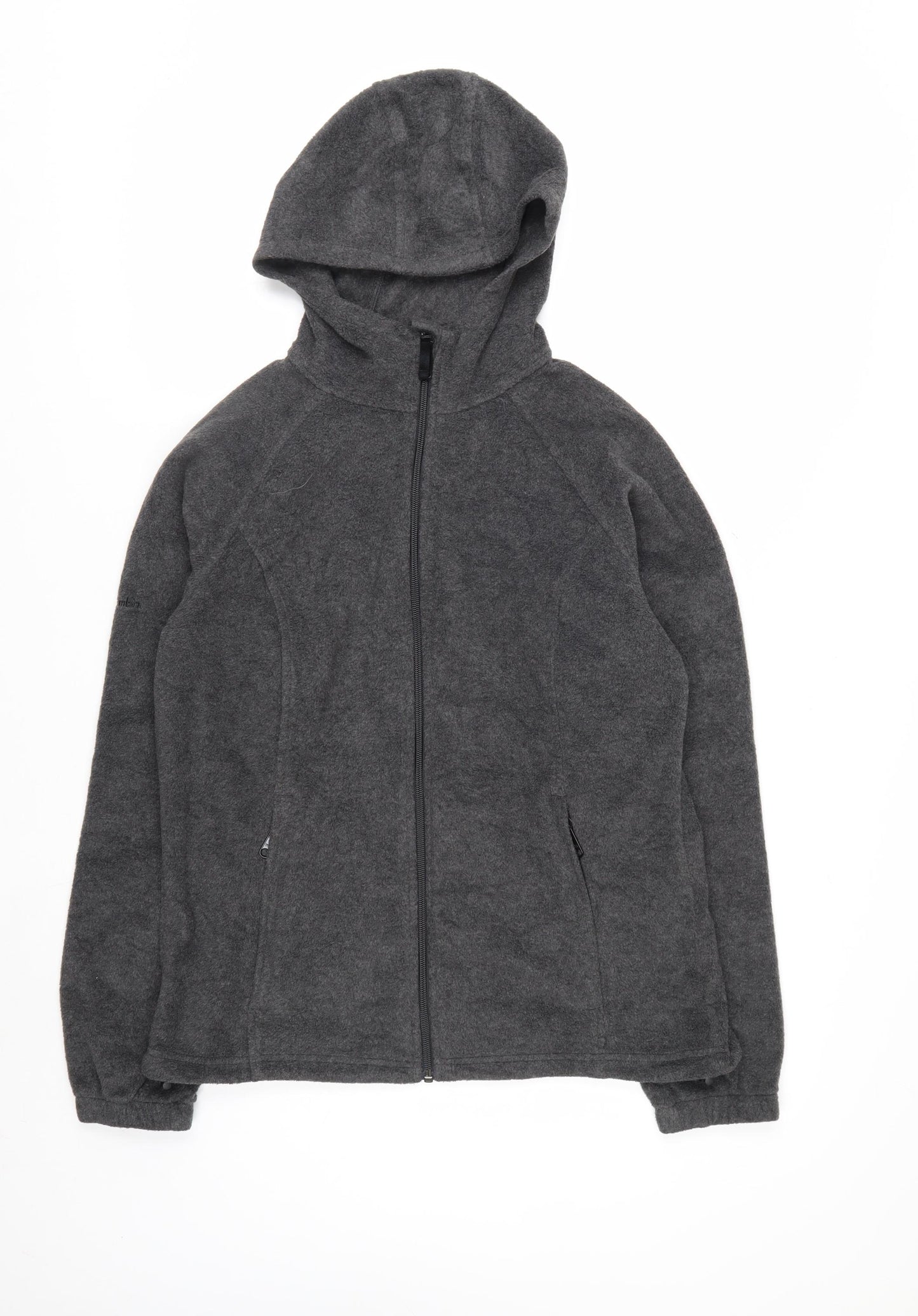 Columbia Men's Grey Fleece Full Zip Hoodie Size M