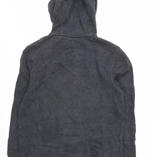 Lacoste Men's Grey Classic Fit Pullover Hoodie Size M