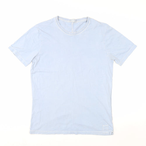 Jigsaw Women’s Blue Basic Cotton Short Sleeve T-Shirt Size S
