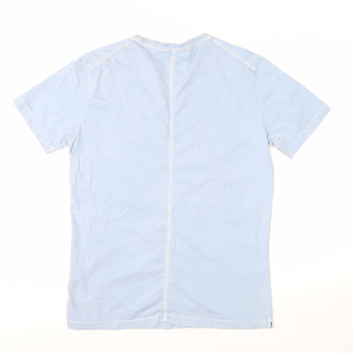 Jigsaw Women’s Blue Basic Cotton Short Sleeve T-Shirt Size S