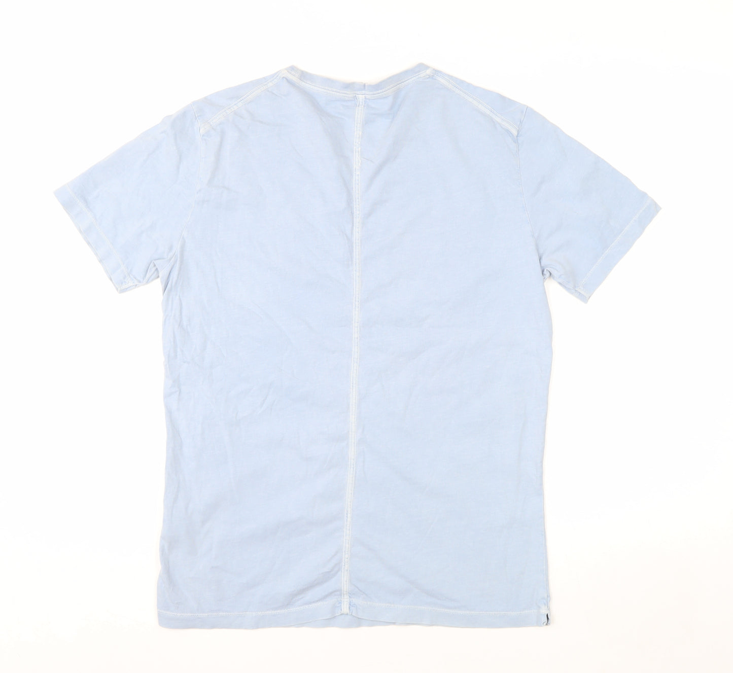 Jigsaw Women’s Blue Basic Cotton Short Sleeve T-Shirt Size S