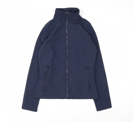 Regatta Professional Women's Blue Softshell Jacket UK 12 Windproof