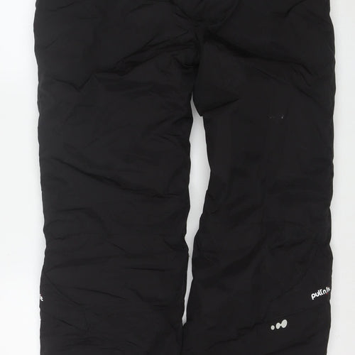 Wedze Men's Black M Ski Snow Pants Insulated Waterproof Trousers