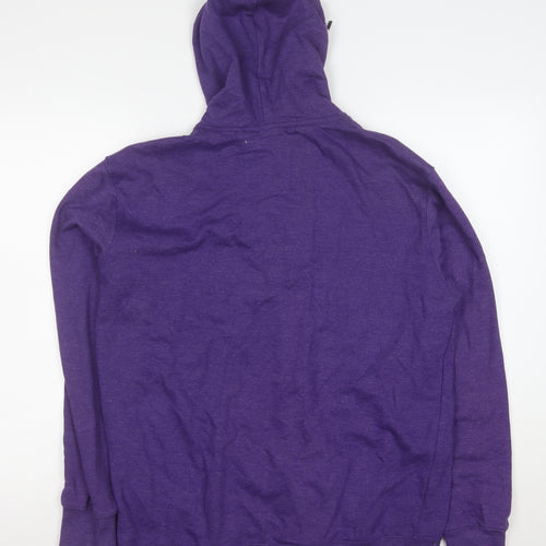 Twisted Soul Men's Purple Full Zip Hoodie Size L