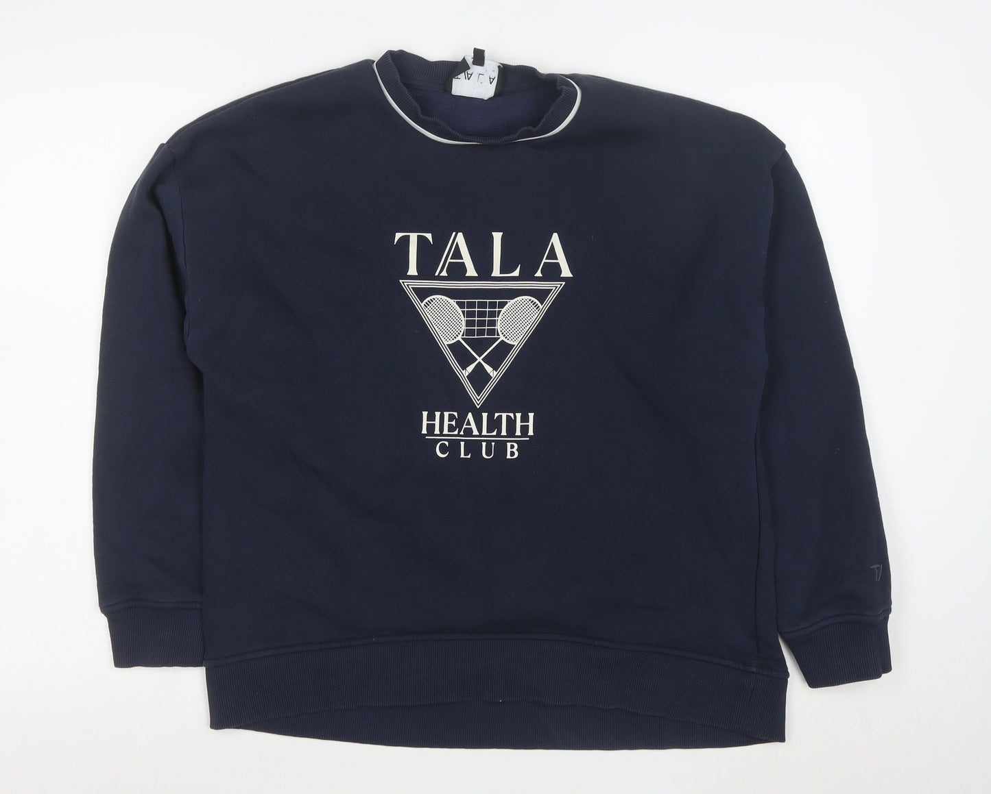 TALA Unisex Blue Small Pullover Sweatshirt Health Club Logo