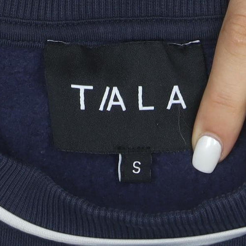 TALA Unisex Blue Small Pullover Sweatshirt Health Club Logo