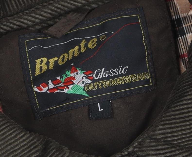 Bronte Women Brown Quilted Mid-Length Outdoor Jacket Size 10