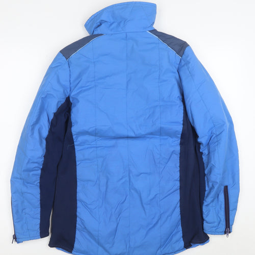 Aquatona Womens Blue Size 16 Puffer Jacket with Zip Pockets