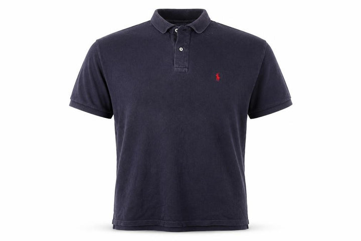 Ralph Lauren Men's Blue Cotton Polo Shirt Size Small