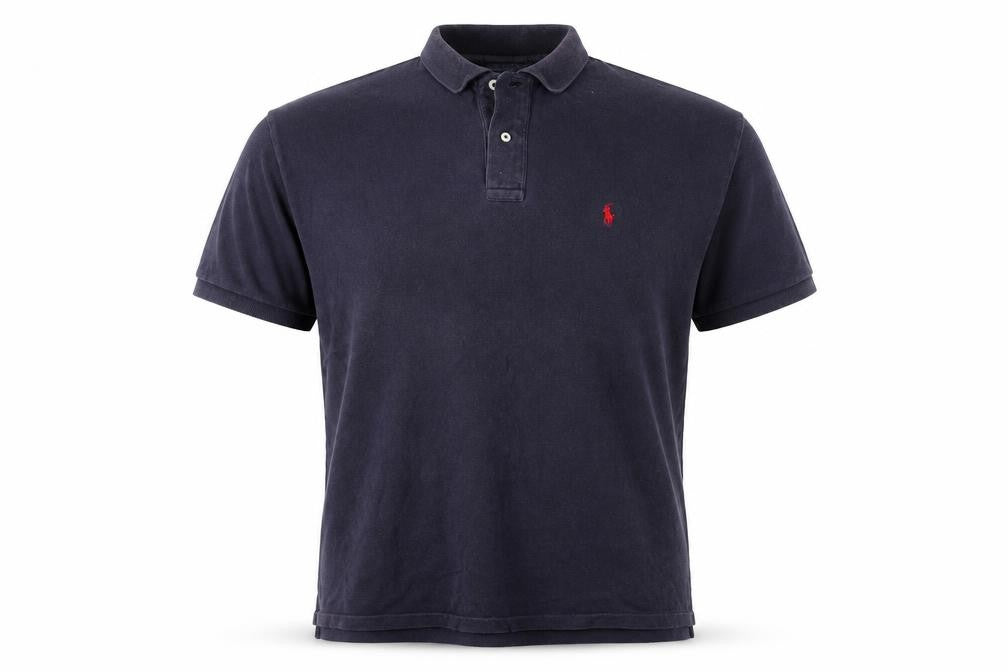 Ralph Lauren Men's Blue Cotton Polo Shirt Size Small