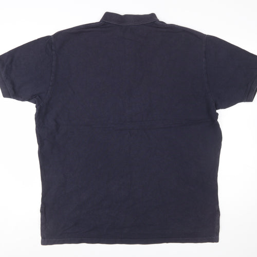 Ralph Lauren Men's Blue Cotton Polo Shirt Size Small