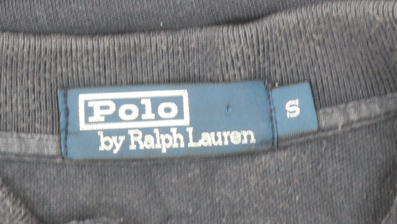 Ralph Lauren Men's Blue Cotton Polo Shirt Size Small