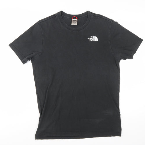 The North Face Men's Black Cotton Short Sleeve Graphic T-Shirt S