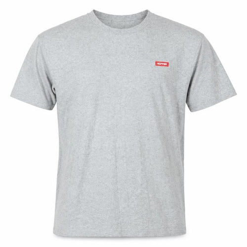 Huffer Men's Grey Cotton Crew Neck T-Shirt Size M Classic Fit