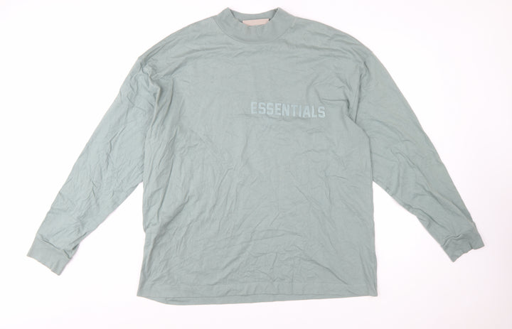 Essentials Fear of God Men's Green L Pullover Sweatshirt