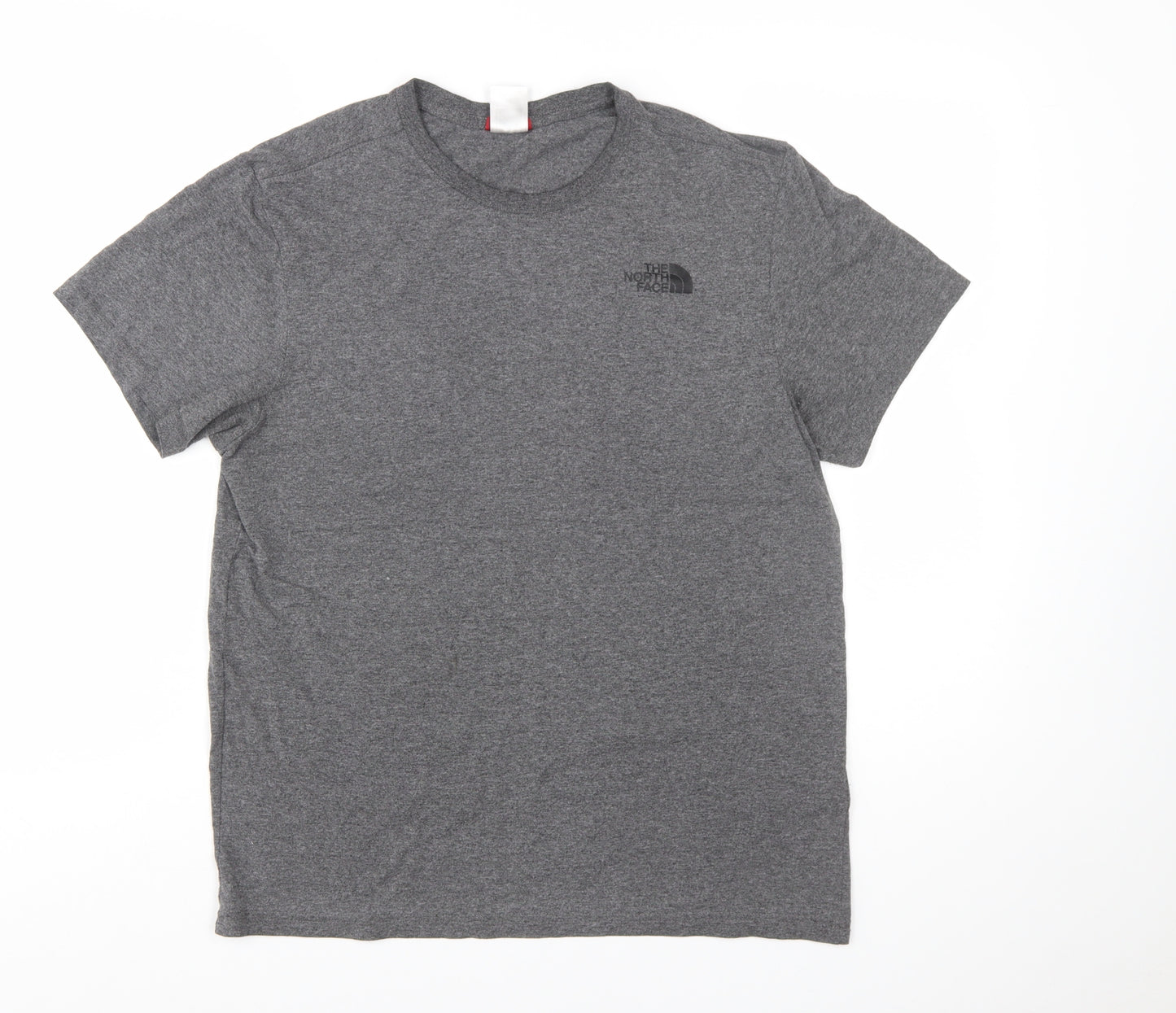 The North Face Men's Grey Short Sleeve Crew Neck T-Shirt M