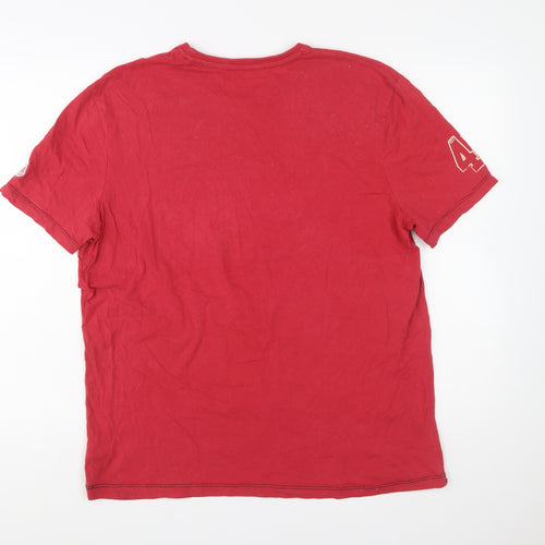 Tu Men’s Red San Francisco 49ers NFL Short Sleeve T-Shirt Size L
