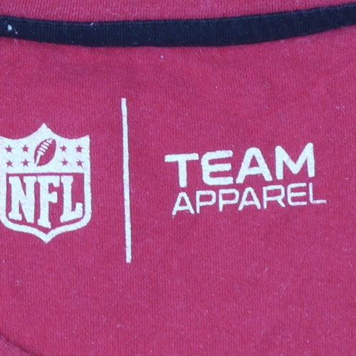 Tu Men’s Red San Francisco 49ers NFL Short Sleeve T-Shirt Size L