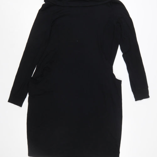 Marks and Spencer Women’s Black Size 14 Shift Jersey Dress