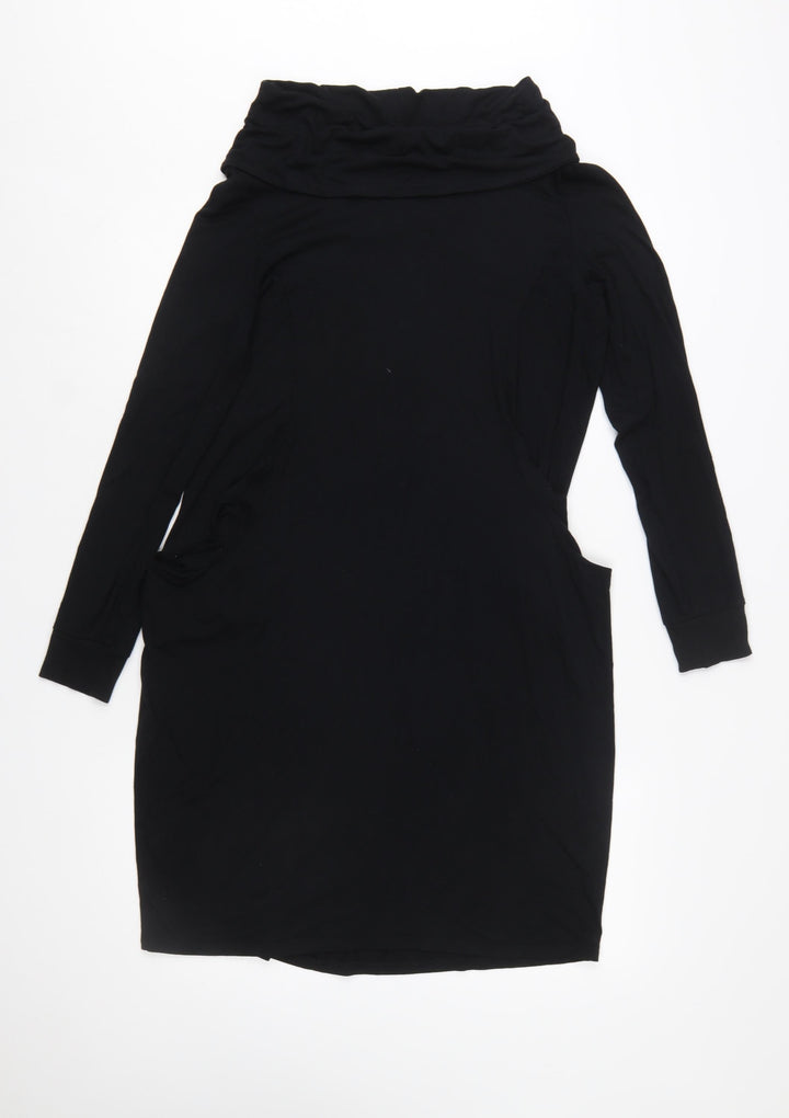 Marks and Spencer Women’s Black Size 14 Shift Jersey Dress