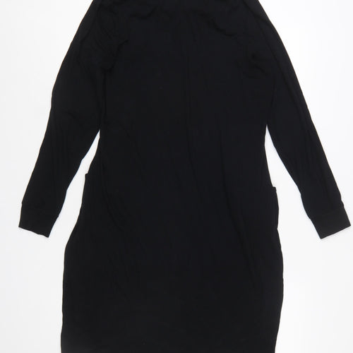 Marks and Spencer Women’s Black Size 14 Shift Jersey Dress