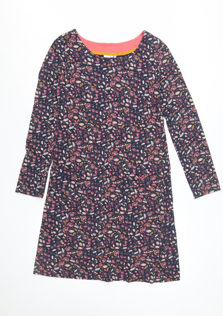 Weird Fish Womens Multicoloured Size 12 Shift Dress