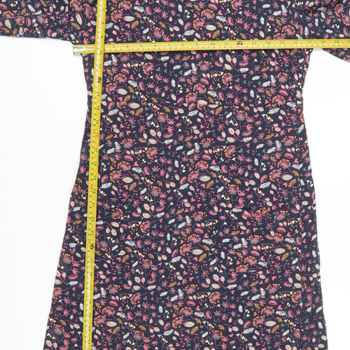 Weird Fish Womens Multicoloured Size 12 Shift Dress