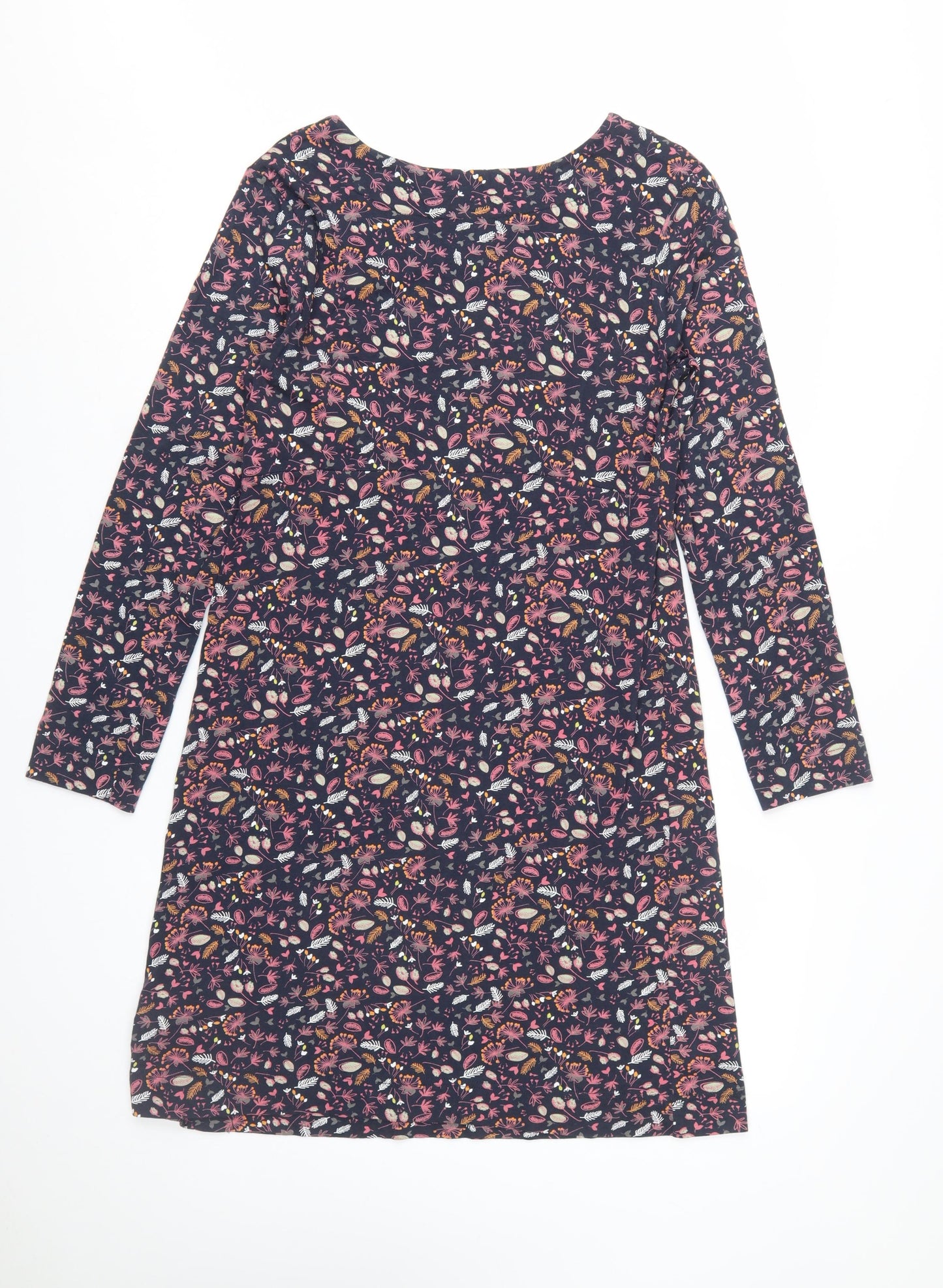 Weird Fish Womens Multicoloured Size 12 Shift Dress