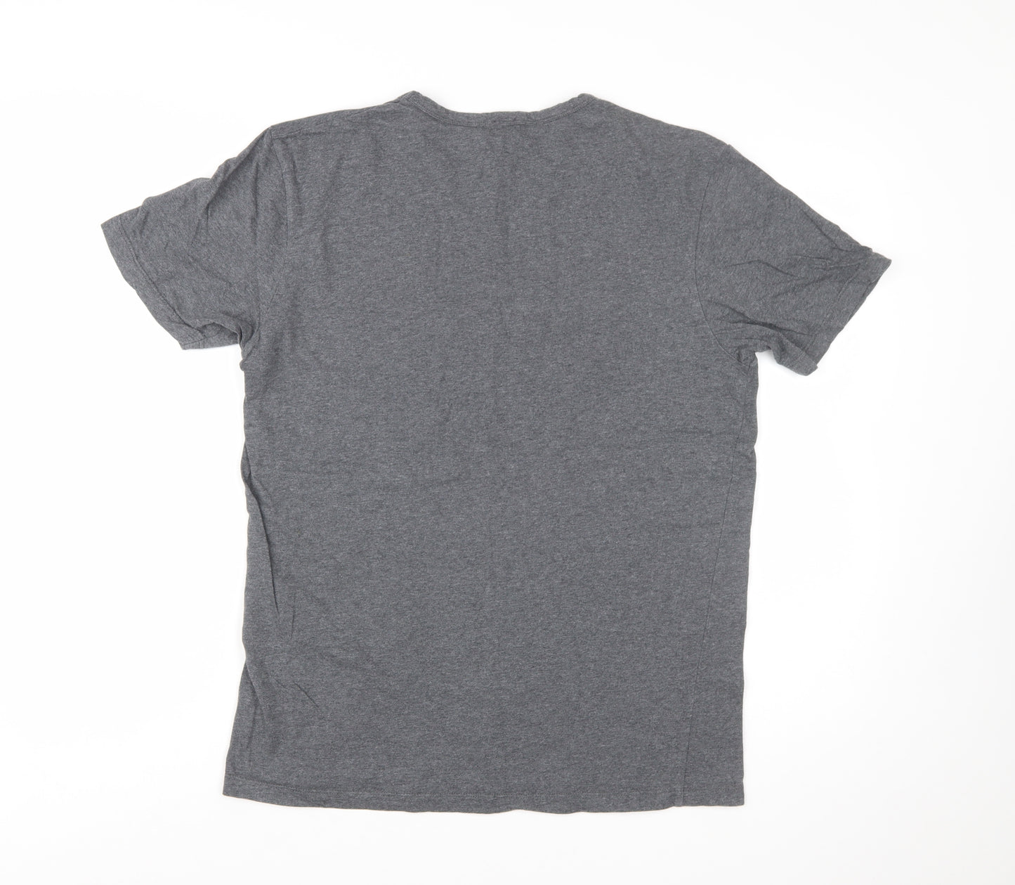 Elgin Men's Grey Supima Cotton Crew Neck Short Sleeve T-Shirt M