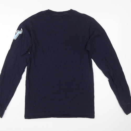 Champion Men's Blue Bay View Vikings Long Sleeve T-Shirt Size S