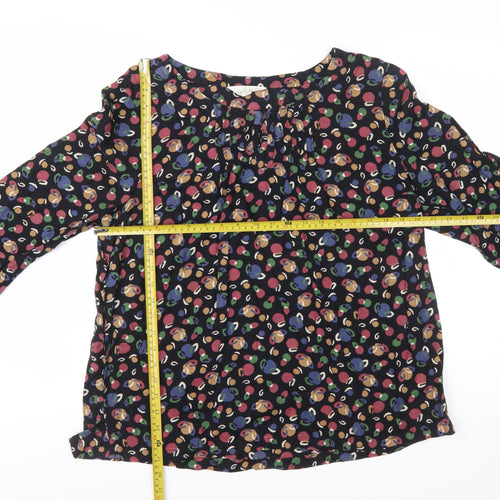 Seasalt Cornwall Women's Multicoloured Floral Tunic Blouse UK 16