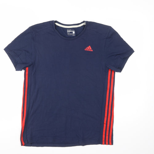 Adidas Men’s Blue Climalite Sport Essentials T-Shirt Medium