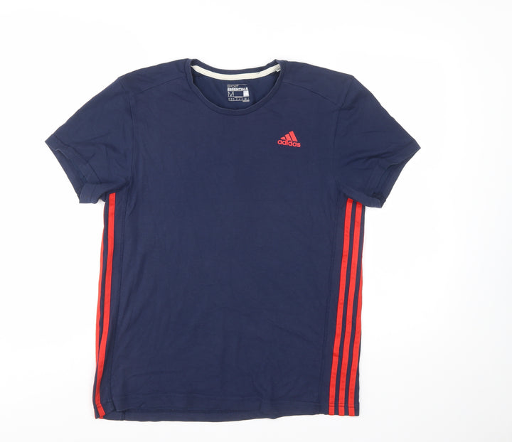 Adidas Men’s Blue Climalite Sport Essentials T-Shirt Medium
